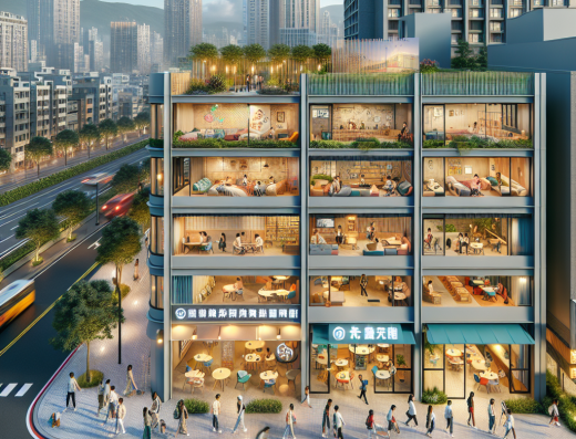 學生宿舍 一個月4500元 /共享辦公室教室出租 新竹火車站旁 line:modohouse